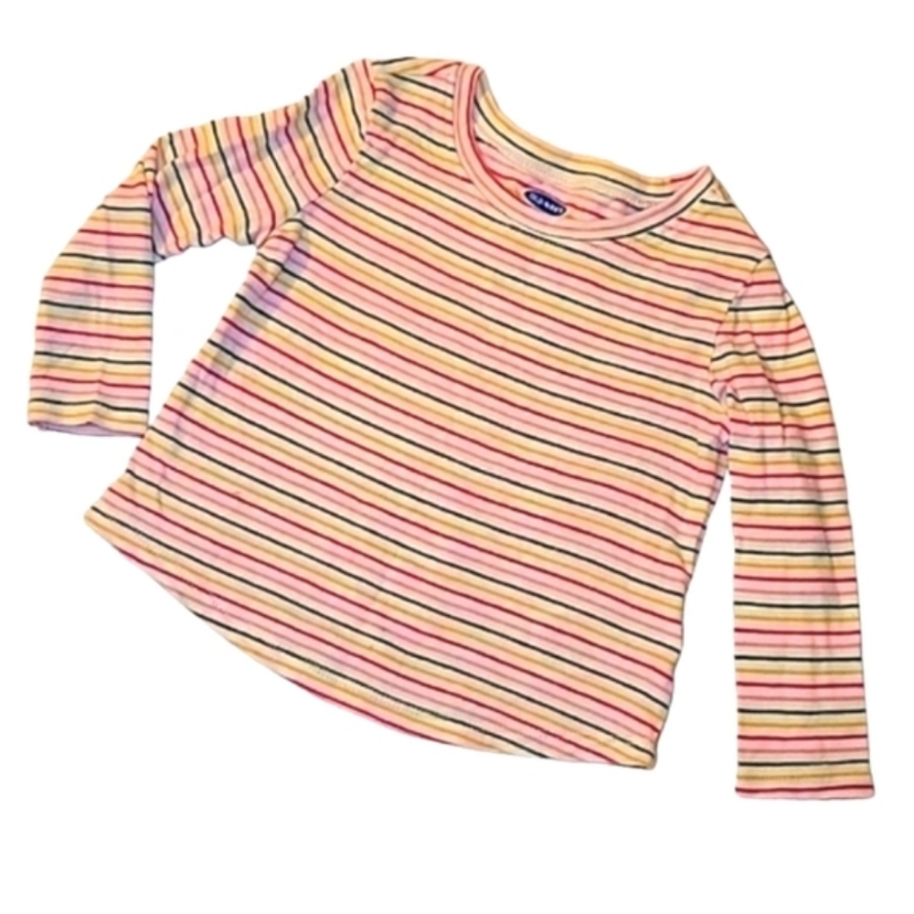 Girl's Old Navy Striped Shirt; Size 12 - 18 Month